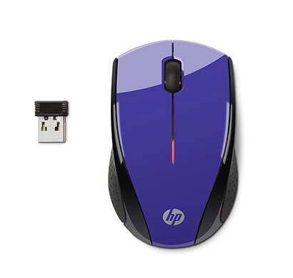 hp x3000 (k5d29aa) wireless mouse black-purple